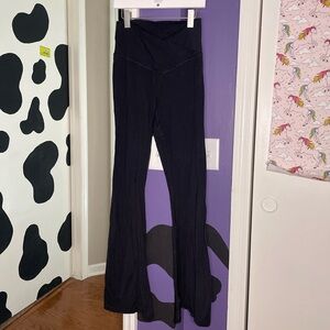 Bellbottom Black Leggings